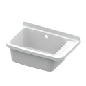 Évier mural suspendu 59x39x28cm pour jardin extérieur Sink 60 Promotion