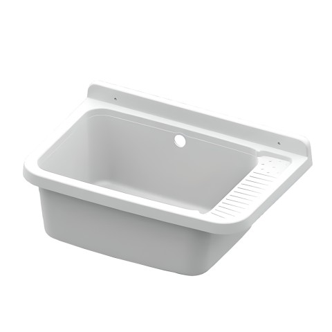 Évier mural suspendu 59x39x28cm pour jardin extérieur Sink 60 Promotion
