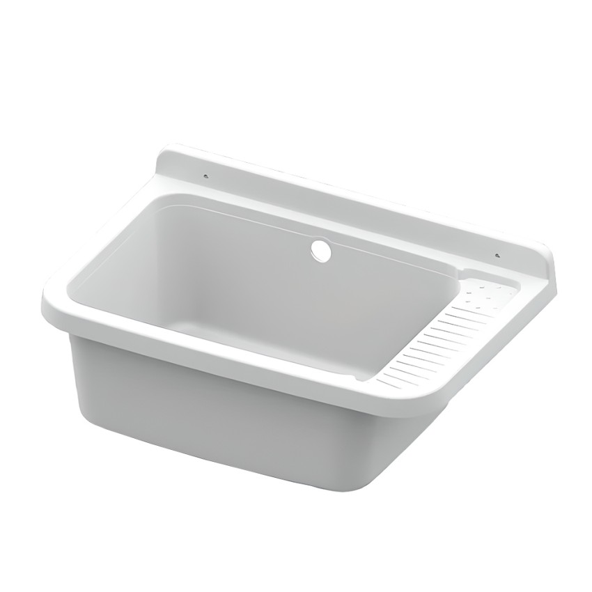 Évier mural suspendu 59x39x28cm pour jardin extérieur Sink 60 Promotion