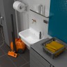 Évier mural suspendu 59x39x28cm pour jardin extérieur Sink 60 Remises