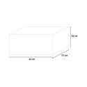 Bac à laver en résine avec supports Basis 45x50cm Remises