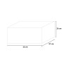 Bac à laver en résine avec supports Basis 45x50cm Remises