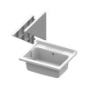 Bac à linge en résine avec supports Basis 60x50cm Offre