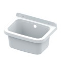 Évier mural en résine pour buanderie et jardin 39x39x24 cm Sink 40 Promotion