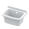 Évier mural en résine pour buanderie et jardin 39x39x24 cm Sink 40 Promotion