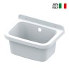Évier mural en résine pour buanderie et jardin 39x39x24 cm Sink 40 Vente