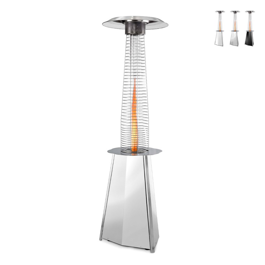 Chauffage extérieur à gaz GPL avec table Solflame pour bar et restaurant Vente Chauffage extérieur à gaz GPL avec table Solflame pour bar et restaurant Vente