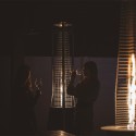 Chauffage extérieur à gaz GPL pour bar et restaurant Kaliente M 
