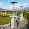 Chauffage extérieur à gaz GPL avec table Solflame pour bar et restaurant Dimensions