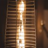 Chauffage extérieur à gaz GPL avec table Solflame pour bar et restaurant Achat