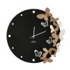 Horloge murale en métal faite à la main Farfalle 3D in danza Ceart Dimensions