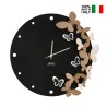 Horloge murale en métal faite à la main Farfalle 3D in danza Ceart Catalogue