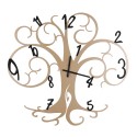 Horloge murale artisanale Albero Della Vita Big 80x75cm Ceart Modèle