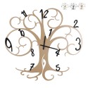 Horloge murale artisanale Albero Della Vita Big 80x75cm Ceart Promotion