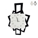 Horloge murale moderne artisanale pour salon Quadri Ceart Promotion