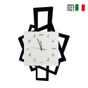 Horloge murale moderne artisanale pour salon Quadri Ceart Remises