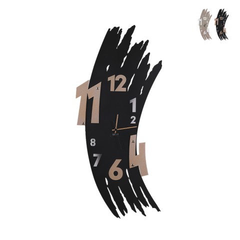 Horloge murale moderne artistique décorative Spennellata Ceart Promotion
