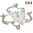 Horloge murale moderne en métal et verre fait main Papillons Ceart Remises