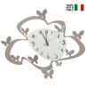 Horloge murale moderne faite main en métal et verre Farfalle Ceart Remises