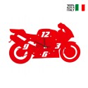 Horloge murale artisanale salon chambre enfant Moto Ceart Remises