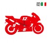 Horloge murale artisanale salon chambre enfant Moto Ceart Remises