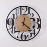Horloge murale ronde 60 cm moderne grands chiffres Ilenia Ceart Prix
