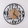 Horloge murale ronde 60cm moderne grands chiffres Ilenia Ceart Prix