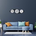 Horloge murale moderne fuseaux horaires Capitaux Ceart Promotion