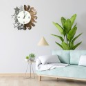 Horloge murale ronde artisanale en métal Sole e Stelle Ceart Offre