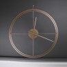 Horloge murale ronde 90 cm style moderne industriel Essenziale Ceart Caractéristiques