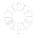 Horloge murale moderne classique industrielle ronde 80cm Ruota Ceart 