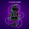 Chaise gaming massante ergonomique inclinable LED RGB The Horde Plus Remises