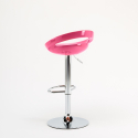 Tabouret de bar et cuisine réglable en hauteur pivotant avec repose-pieds Hollywood 