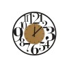 Horloge murale ronde 60 cm moderne grands chiffres Ilenia Ceart Modèle