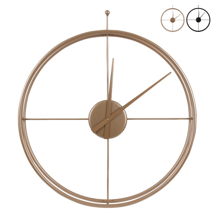 Horloge murale ronde 90 cm style moderne industriel Essenziale Ceart Promotion Horloge murale ronde 90 cm style moderne industriel Essenziale Ceart Promotion