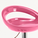 Tabouret de bar et cuisine réglable en hauteur pivotant avec repose-pieds Hollywood 