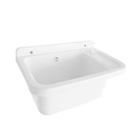 Lave-mains mural extérieur avec cuve à linge et distributeur de savon Gart 50 Promotion
