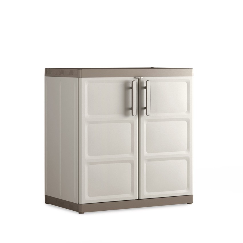 Armoire de rangement buanderie 2 étagères Excellence XL Basso Keter Promotion