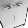 Armoire d'extérieur gris noir 8 étagères Titan Multispace XL Keter Remises