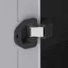 Armoire d'extérieur gris noir 8 étagères Titan Multispace XL Keter Réductions