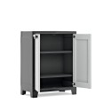 Armoire basse Titan Basso XL avec 2 étagères pour cave, buanderie et jardin Keter Offre