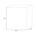 Armoire basse Titan Basso XL avec 2 étagères pour cave, buanderie et jardin Keter Réductions