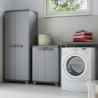 Armoire de rangement balais 3 étagères multifonction réglables Stilo Keter Choix