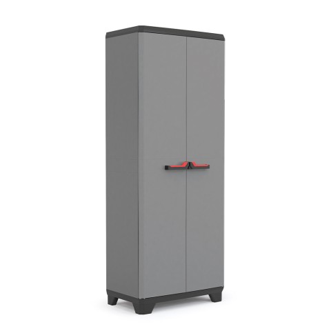 Armoire de rangement balais 3 étagères multifonction réglables Stilo Keter Promotion