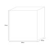 Armoire de jardin extérieure avec étagère réglable Stilo Basso Keter Catalogue