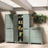 Armoire extérieure 8 étagères ajustables Planet Outdoor Multispace Keter Vente