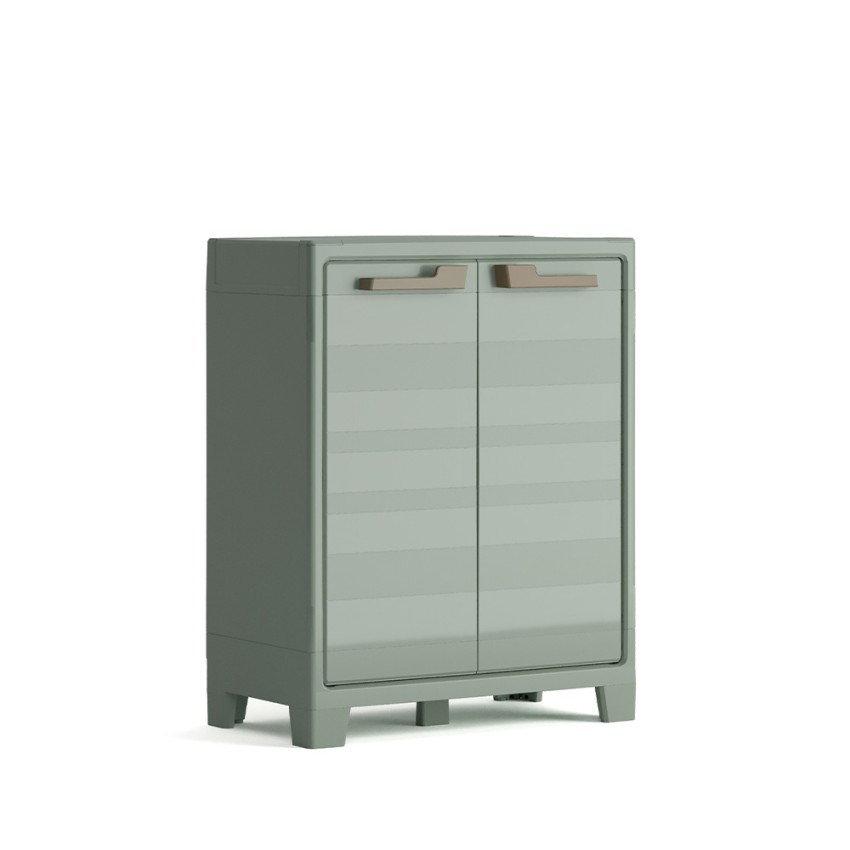 Armoire de jardin extérieure 2 étagères Planet Outdoor Basso Keter Promotion