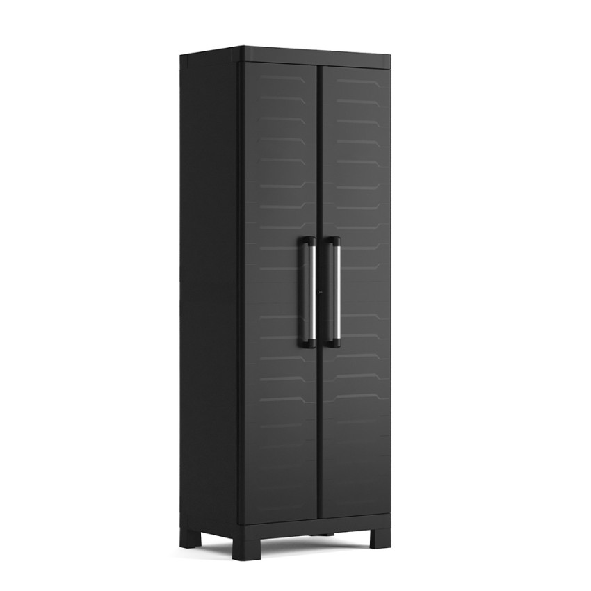 Armoire de garage extérieure 4 étagères noir Detroit Alto Keter Promotion