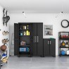 Armoire de garage extérieure 4 étagères noir Detroit Alto Keter Vente