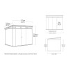Abri de jardin Keter en résine 277x218x226cm Artisan 9x7 K235881 Choix